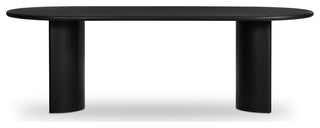 Paden Dining Table 94"- Black Acacia