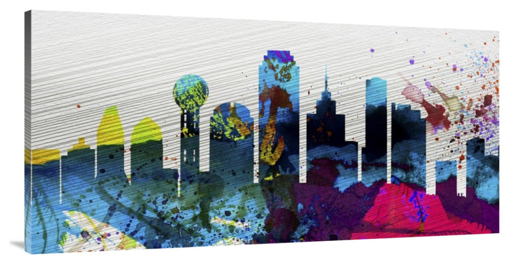 "Dallas City Skyline" Fine Art Print