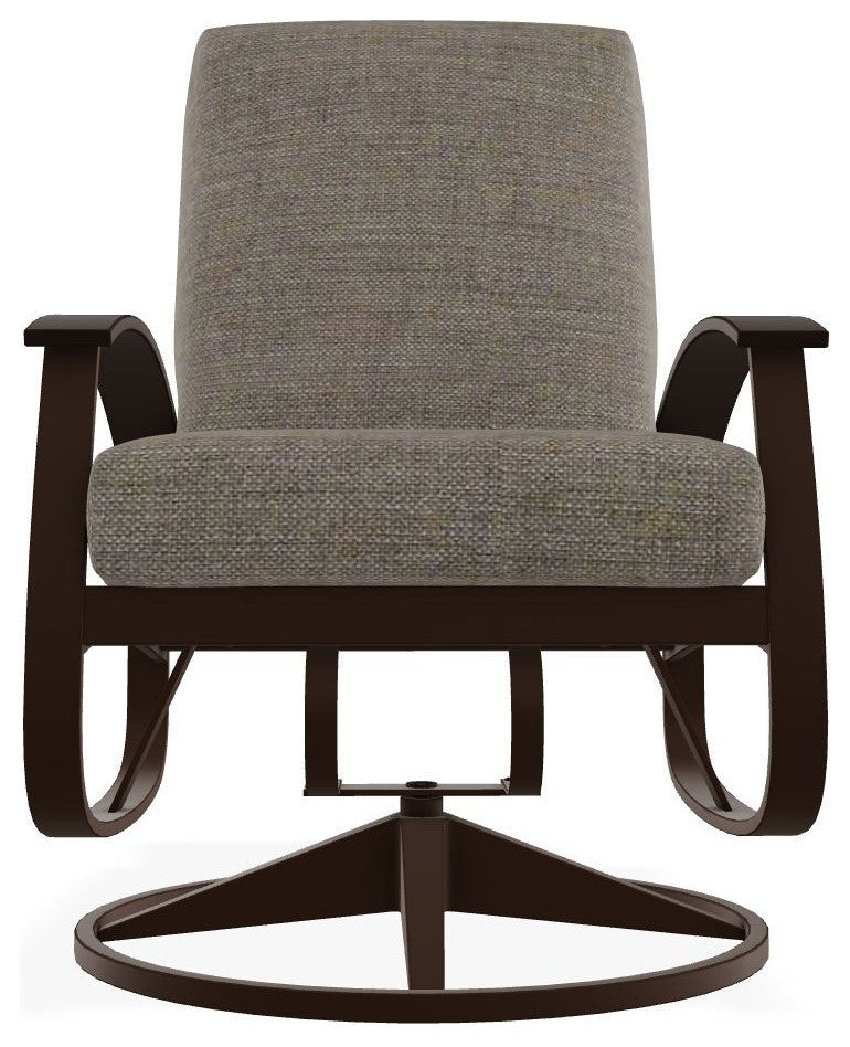 Belle Isle Cushion Outdoor Swivel Rocker, Cast/Kona