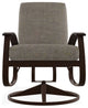Belle Isle Cushion Outdoor Swivel Rocker, Cast/Kona