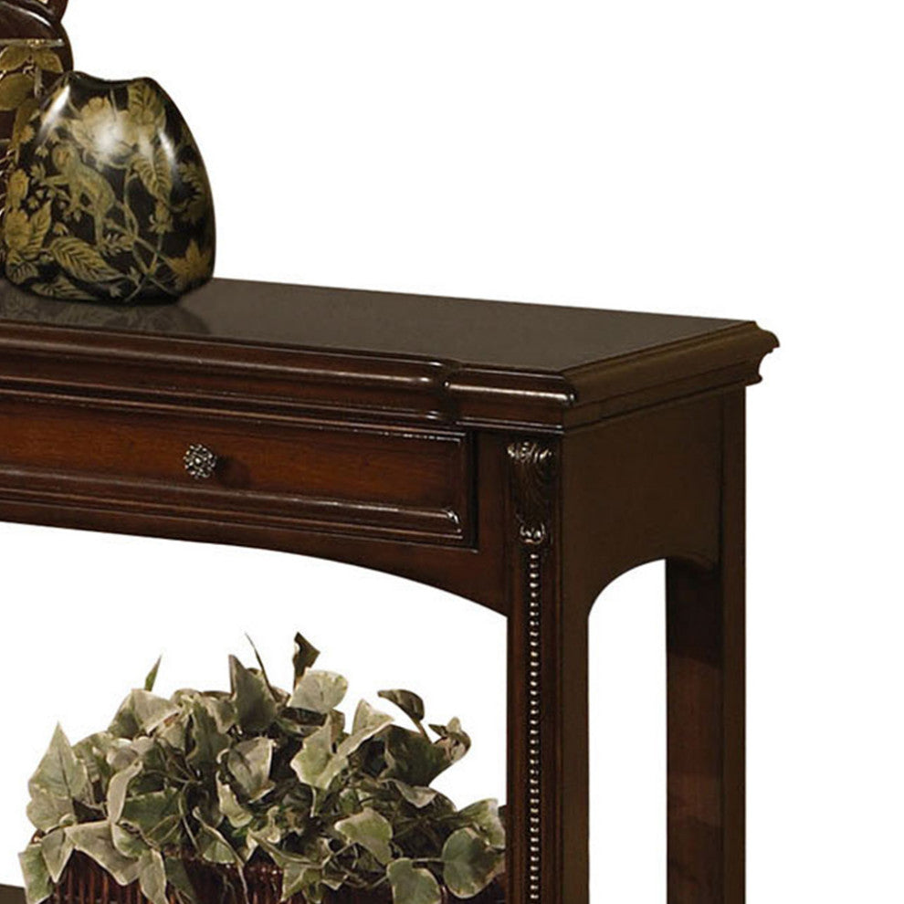 ACME Anondale Sofa Table, Cherry