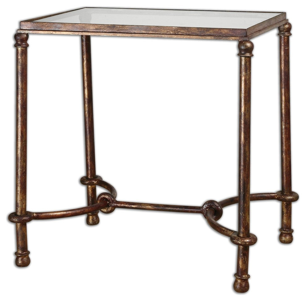 Uttermost Warring Iron End Table - 24334