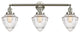 Innovations 205-SN-G664-7-LED 3 Light Bath Vanity Light, Brushed Satin Nickel