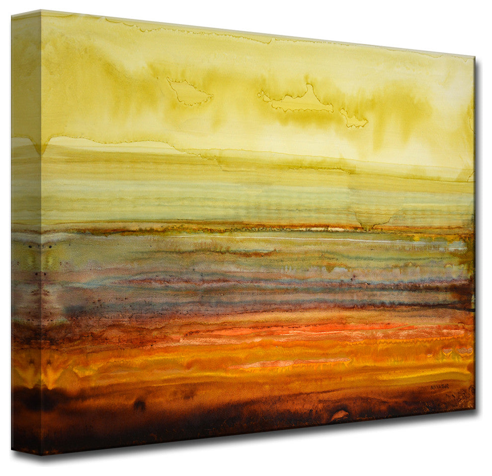 Ready2Hangart 'Amber Coast' By Norman Wyatt, Jr. Canvas Art, 20" Hx30" W