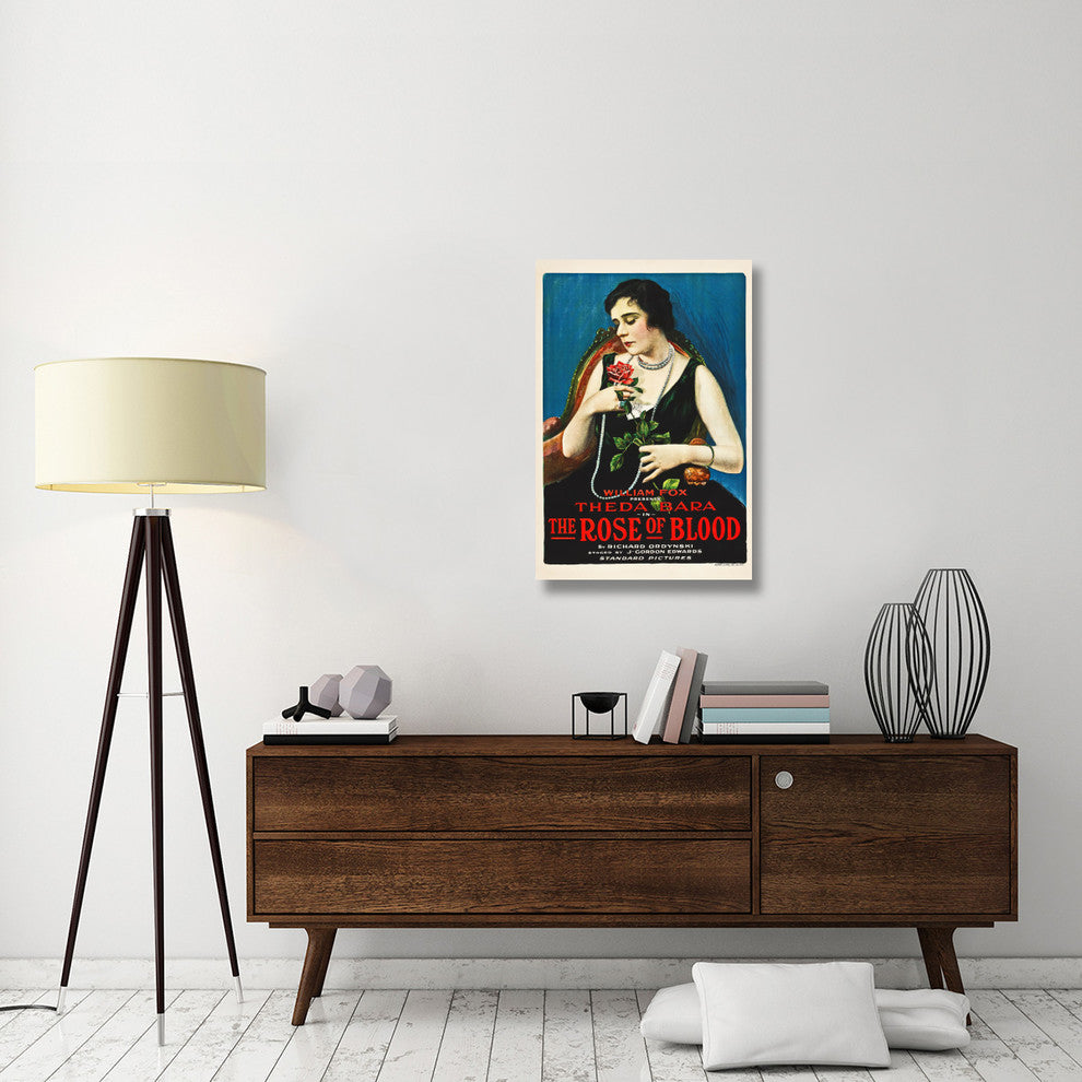 "Poster, Rose of Blood, The 01" Canvas by Hollywood Photo Archive, 24x36"
