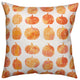 Watercolor Pumpkins 16"x16" Indoor / Outdoor Pillow