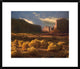 Camel Butte Rising Out Of Desert, Monument Valley, Arizona, 26"x22"