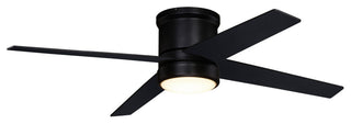 Erie 52" Ceiling Fan in Black