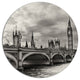 Wonderful View Of Westminster Bridge, Cityscape Disc Metal Artwork, 23"