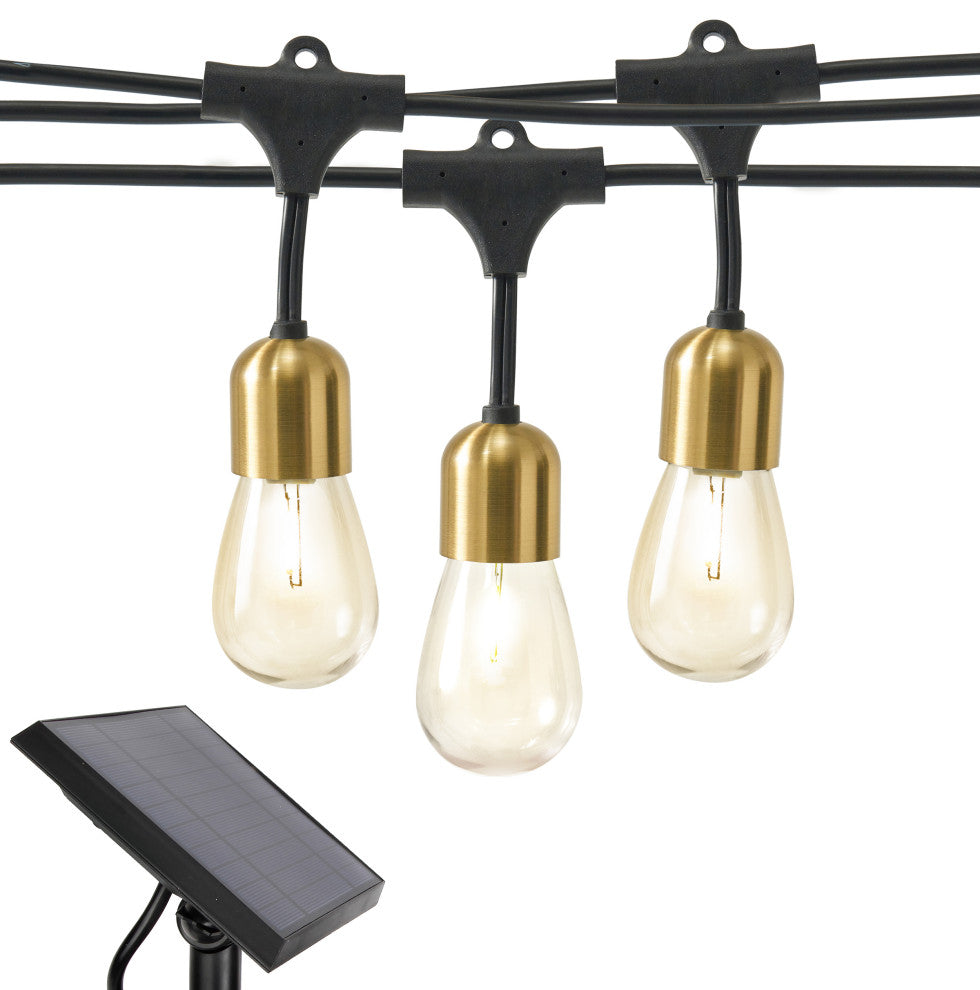 Glow Solar String Lights, Hanging