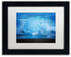 Philippe Sainte-Laudy 'Blue Jewel' Matted Framed Art