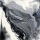 "Approaching" Art block Framed Canvas, 30"x30"