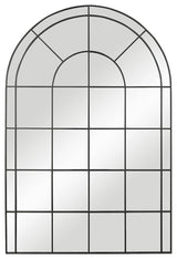 Uttermost Grantola Black Arch Iron Mirror, 09698