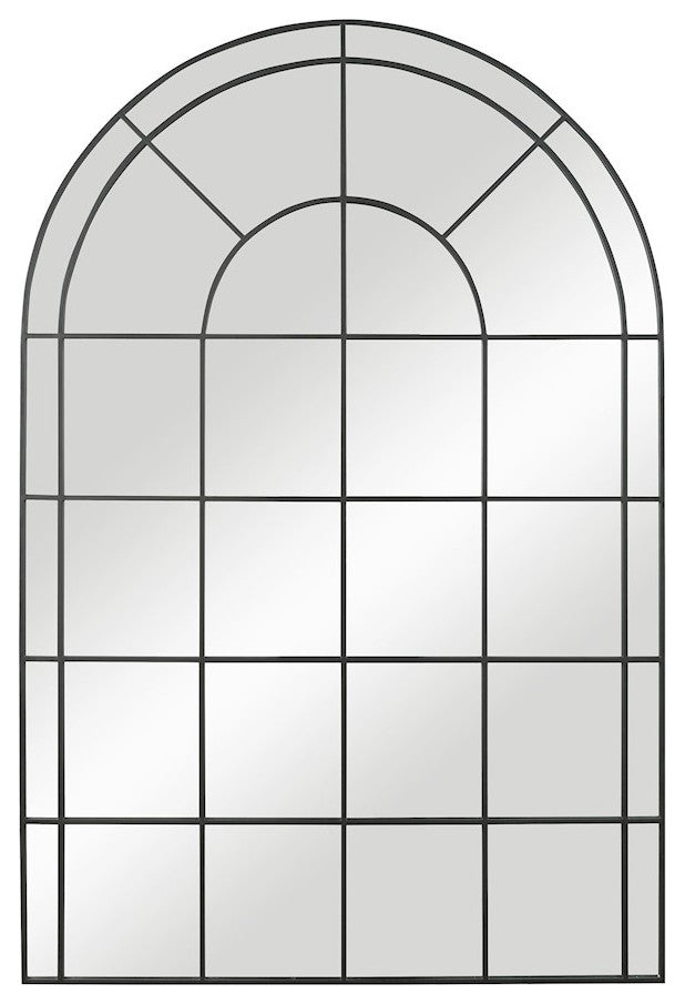 Uttermost Grantola Black Arch Iron Mirror, 09698