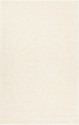 Mystica Contemporary Area Rug, White, 8'x11' Rectangle