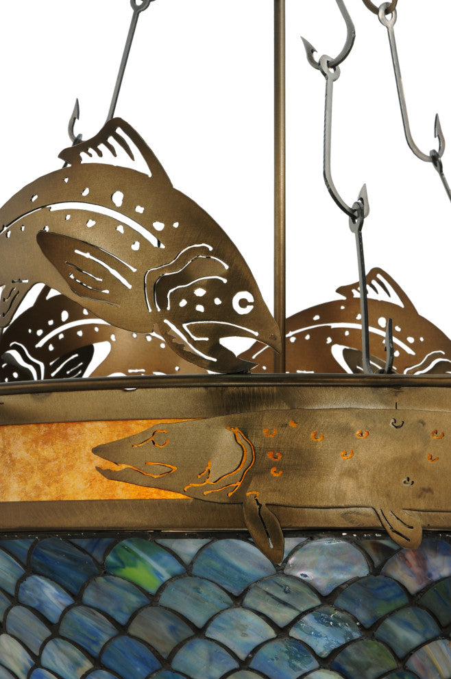 30W Catch of the Day Fishscale Inverted Pendant