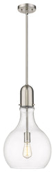 Innovations Lighting 492-1S-SN-G582-12 Amherst 1 Light 11.75" Mini Pendant