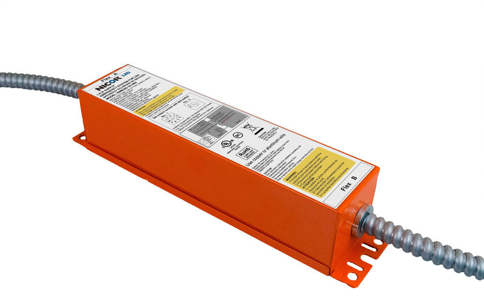 NICOR Lighting 25W LED Emergency Battery Backup Driver Universal (EMB250-10-UNV)