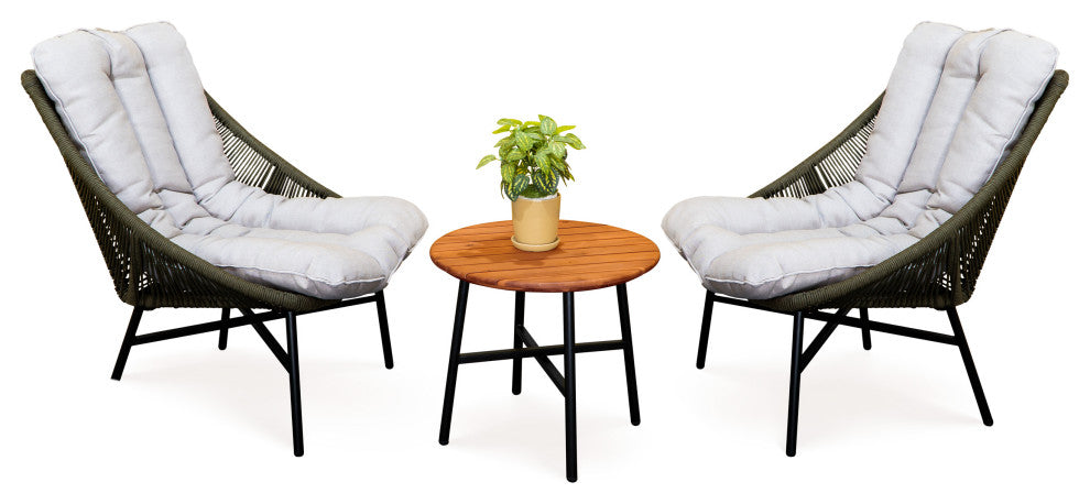 Billund Chat Set, Olive