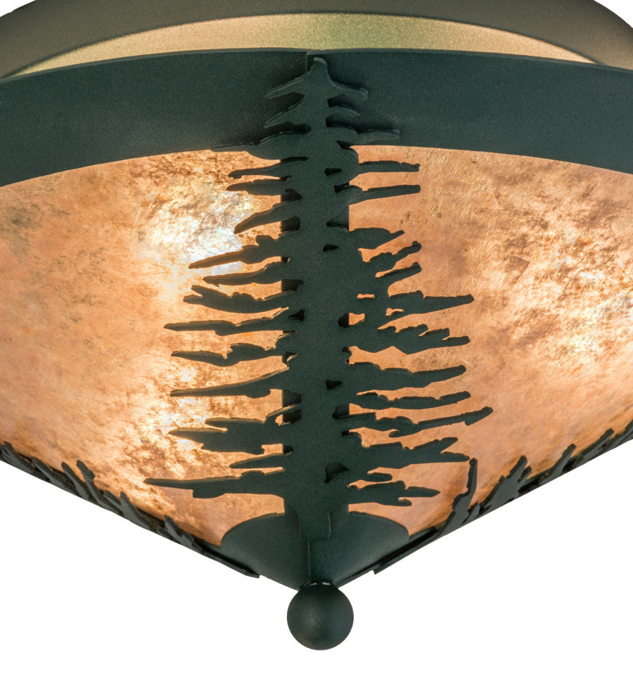18W Tamarack Flushmount