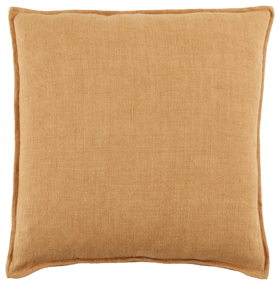 Jaipur Living Blanche Solid Light Terracotta Down Pillow 20"