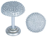 Urchin Drapery Holdback Medallion, Pewter, Set of 2
