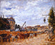 Armand Guillaumin Pont Marie Quai Sully, 20"x25" Wall Decal