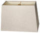 Rectangle Hard Back Lamp Shade (7"x14)"x(9"x16)"x11", Gray