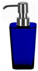Countertop Bath Accessory, Liquid Soap Dispenser, 10oz, Blue