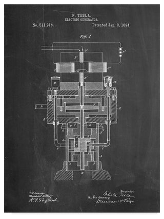 "Mechanics 30" by Cole Borders, Canvas Art, 19"x14"