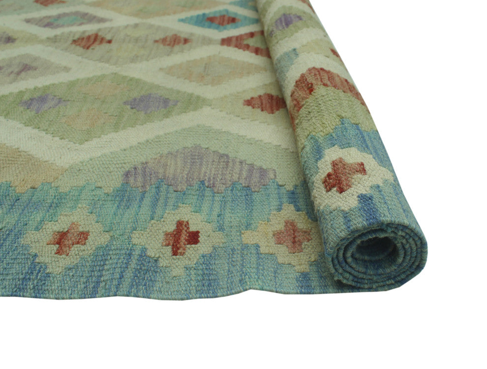 Sun Faded Kilim Cyril Ivory Runner