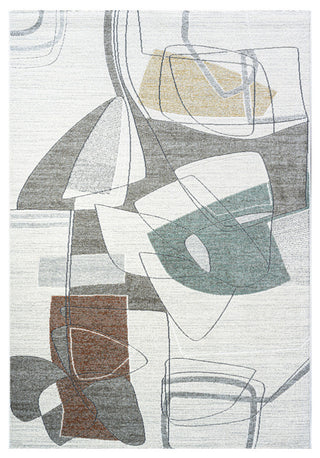 Dynamic Rugs Polaris 2x3.11 Polyester Area Rug 46007-6161 Ivory/Multi