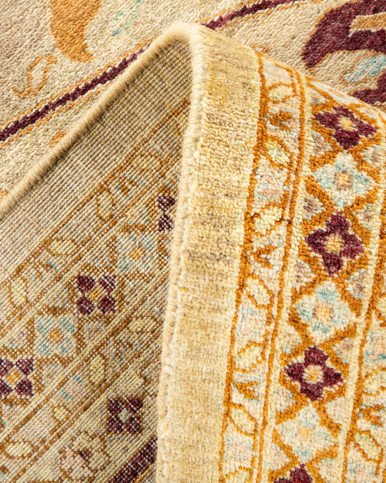 Mogul, One-of-a-Kind Hand-Knotted Area Rug Ivory, 8' 0" x 10' 3"