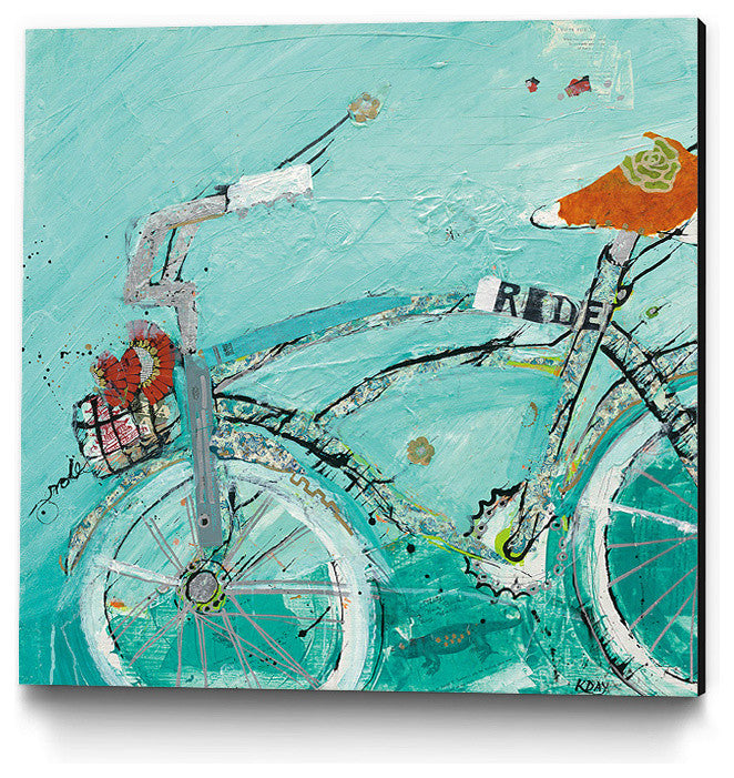 "Ride" Museum Mounted Canvas Print, 20"x20"