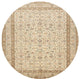 Ahgly Company Indoor Round Traditional Area Rugs, 3' Round