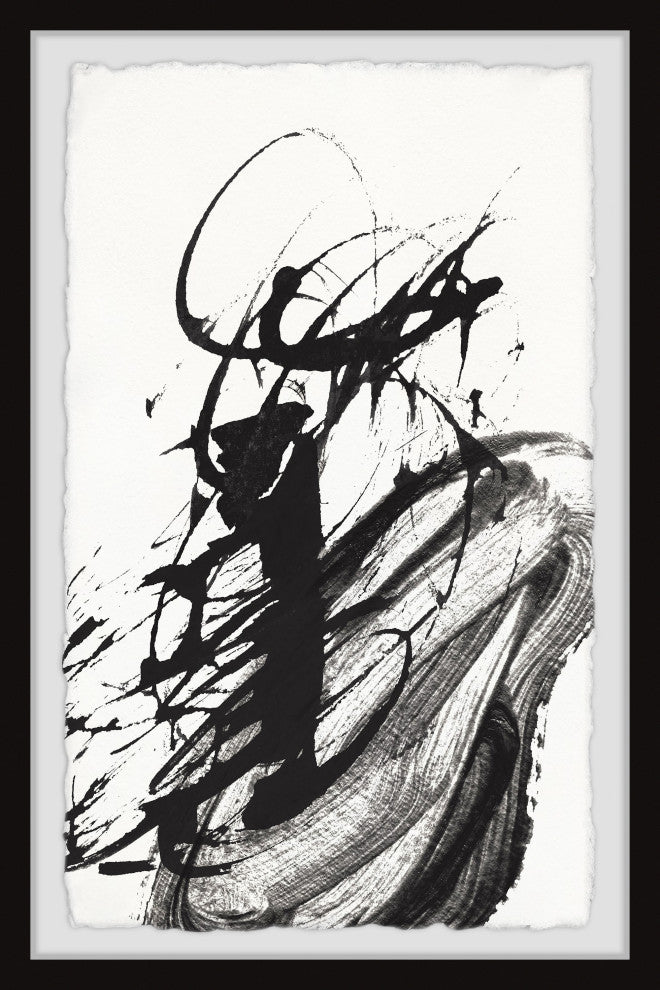 "Dark Light" Framed Painting Print, 30x45