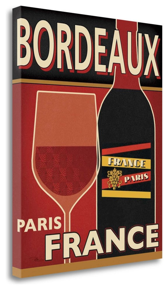 "Bordeaux" By Pela Studio, Giclee Print on Gallery Wrap Canvas, Ready to Hang
