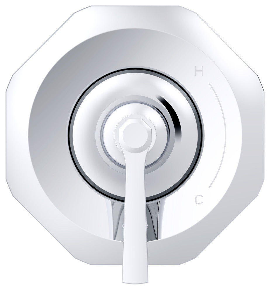 Draper Single Handle Valve Only Trim Kit, Chrome