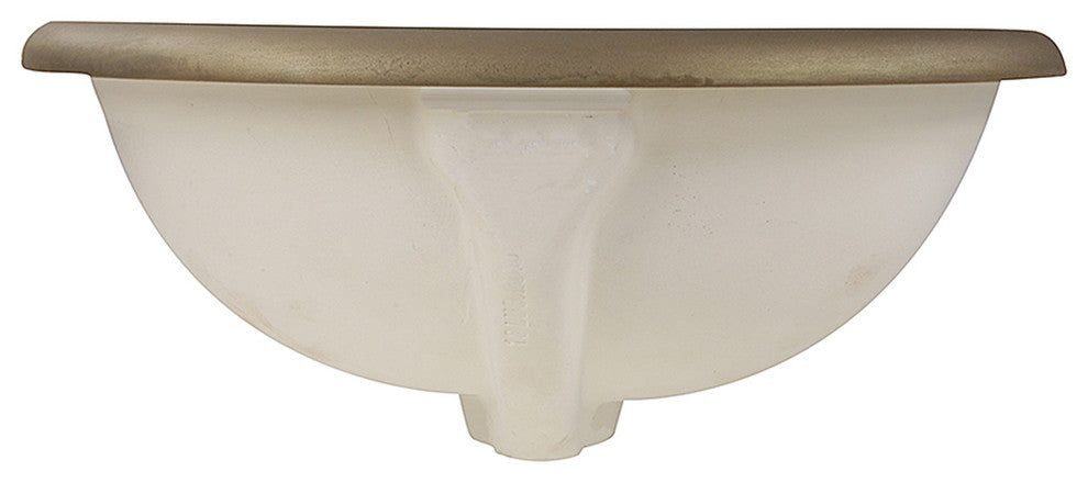 Nantucket Sinks St. Louis Italian Fireclay Vanity Sink