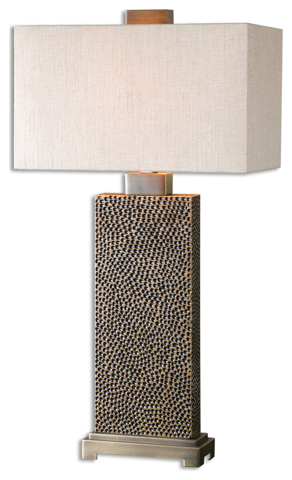 Uttermost Canfield Table Lamp, Coffee Bronze