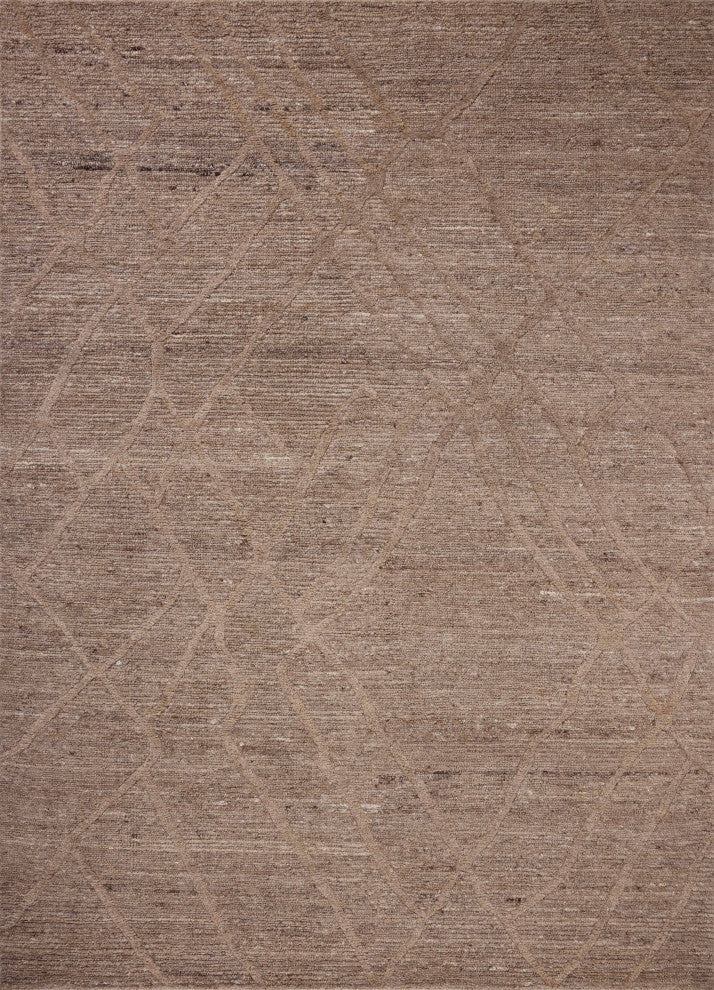 Loloi Cline Mocha 18" x 18" Sample Rug