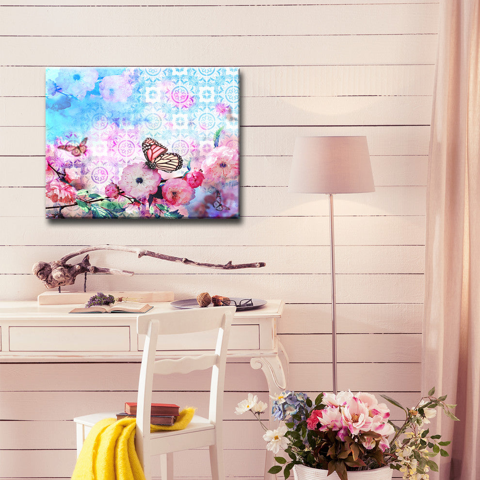 Ready2HangArt ''Spring'' Gallery Wrapped Canvas Art, 16 in.