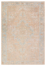 Vibe Mabel Medallion Beige/Blue Area Rug, 9'x12'