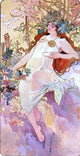 Alphonse Maria Mucha The Four Seasons: Fall, 15"x30" Wall Decal