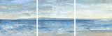 Beach Escape II Triptych, 36"x12"