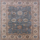 Ahgly Company Indoor Square Mid-Century Modern Area Rugs, 8' Square