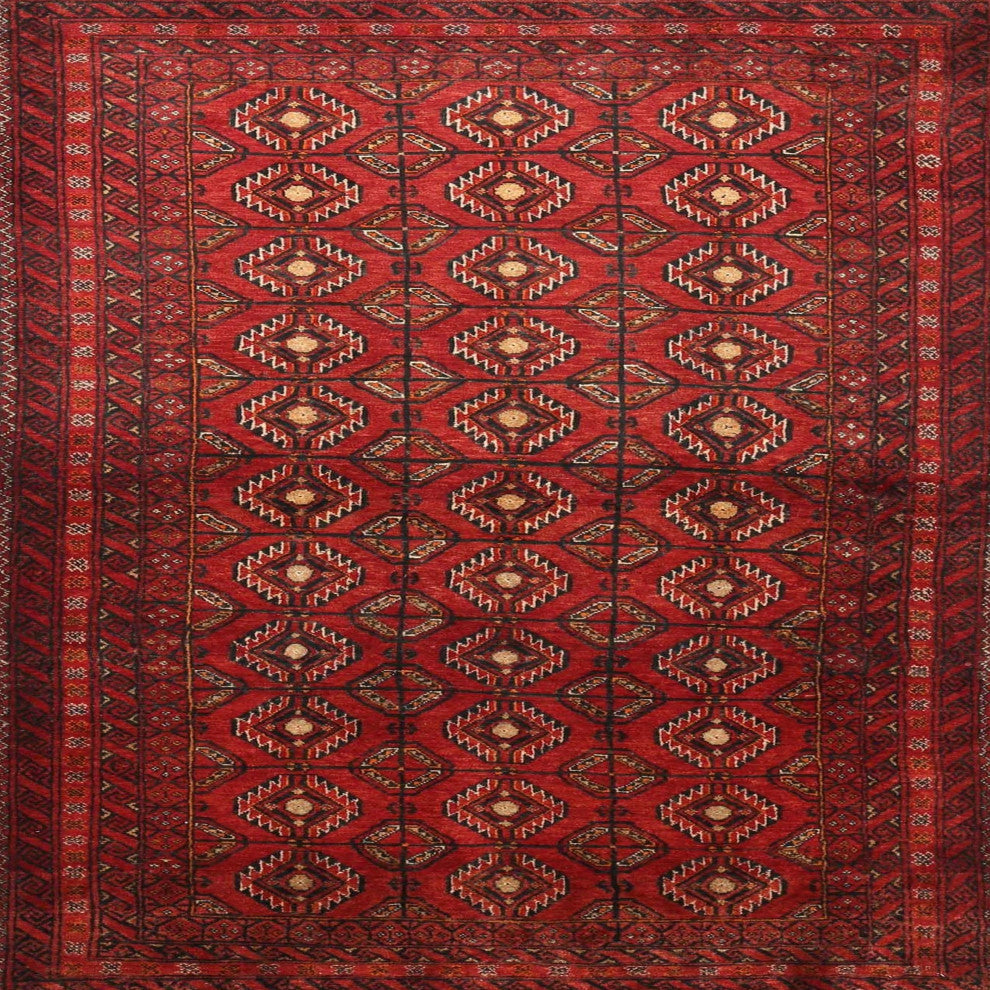 Ahgly Company Indoor Square Traditional Area Rugs, 8' Square