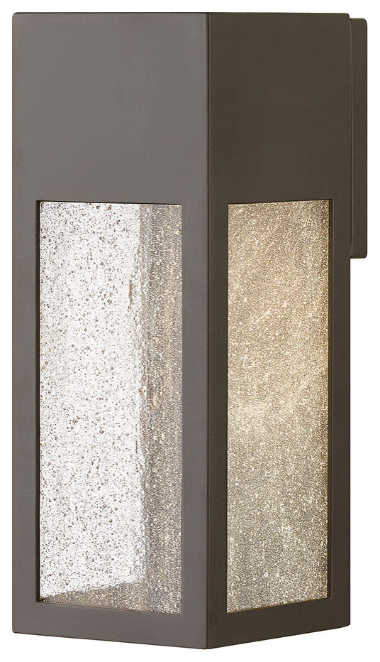 Hinkley Rook Small Wall Mount Lantern, Bronze