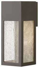 Hinkley Rook Small Wall Mount Lantern, Bronze