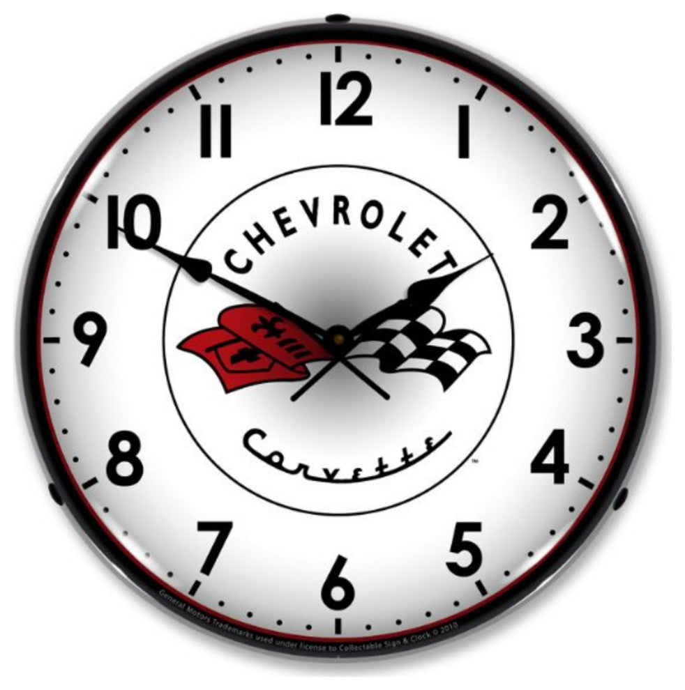 GM1001232 C1 Corvette Clock